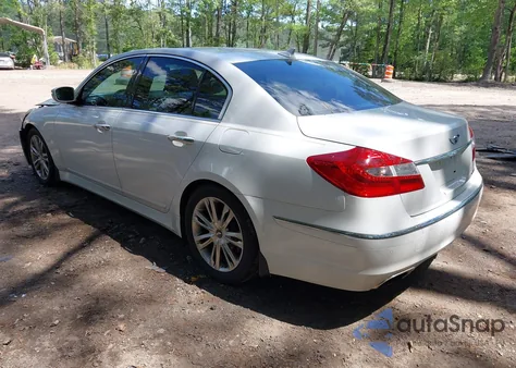 2012 Hyundai Genesis 3.8 из США, поврежденный, VIN KMHGC4DD6CU185562